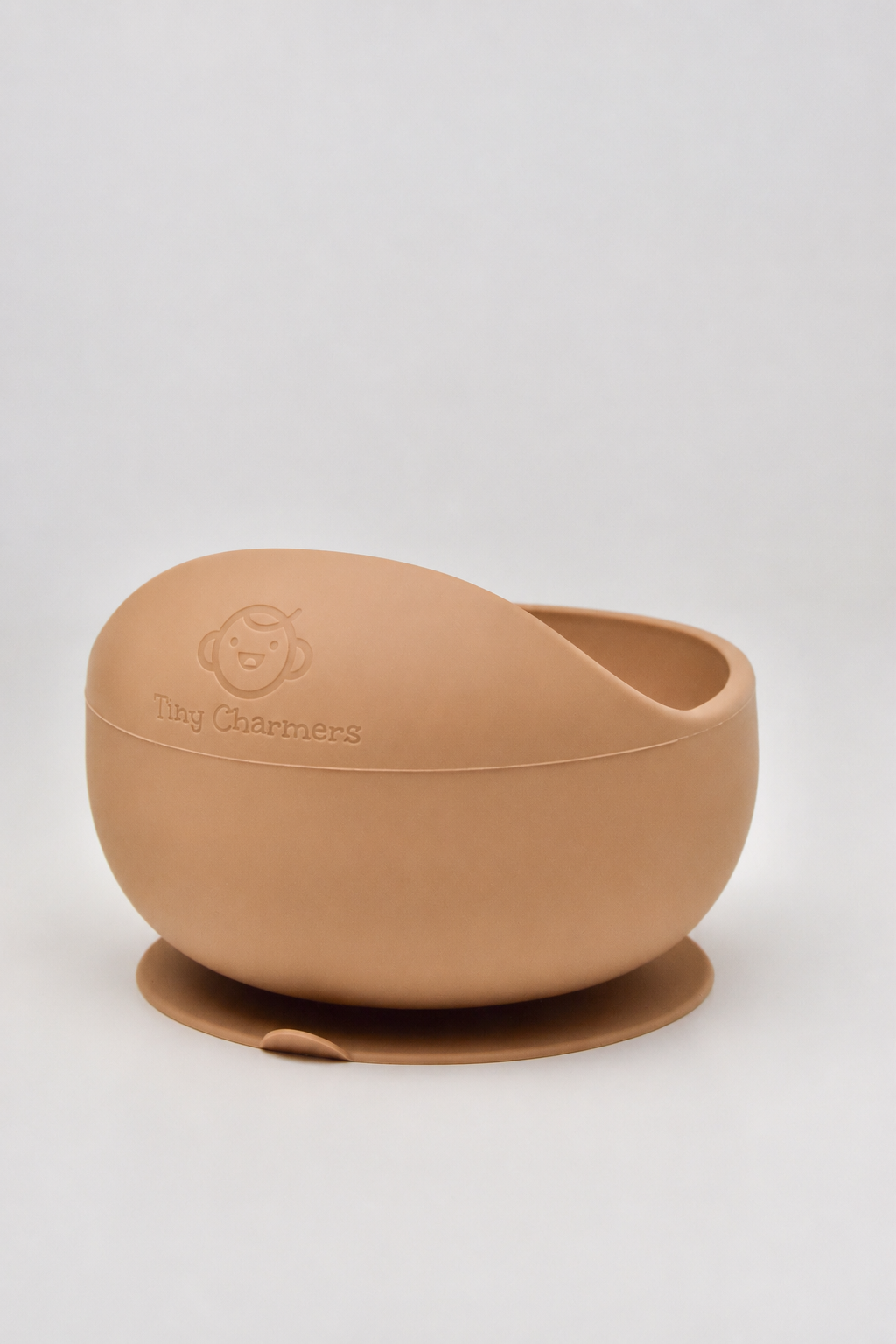 11-Piece Silicone Baby Feeding Set – Suction Plate, Bowl, Cup & Utensils - Sandstone Beige
