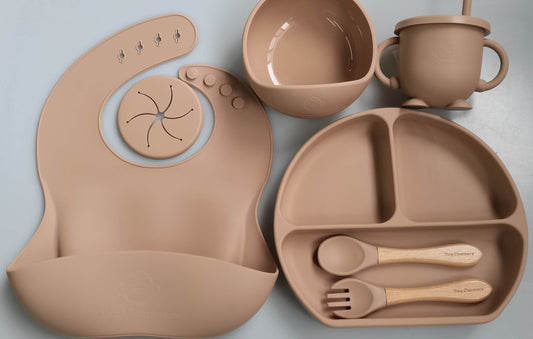 Silicone Baby feeding set